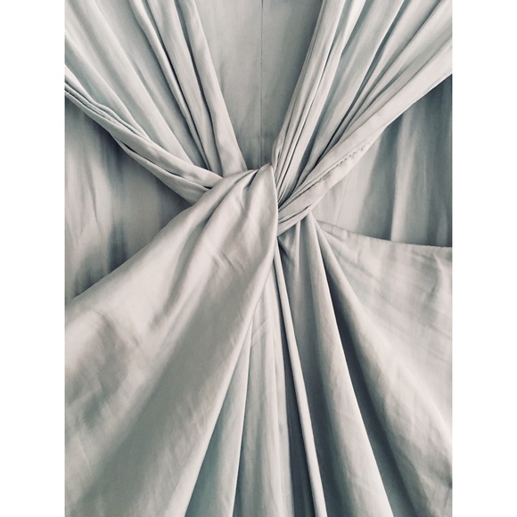 Loose-fit Zara Dress; Light Blue, M, Never Worn - Picture 3 of 5